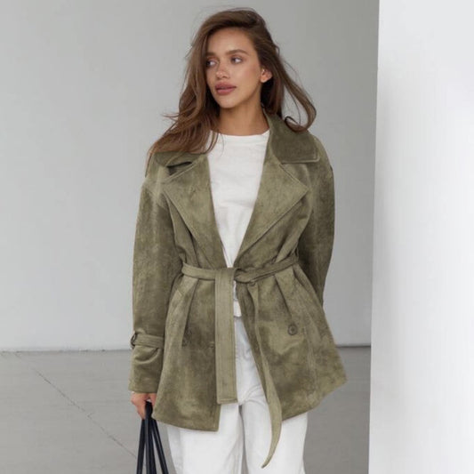 Riona Retro Suede Jacket