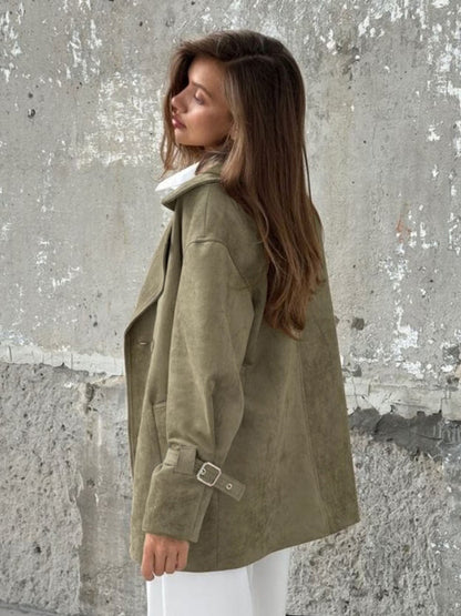 Riona Retro Suede Jacket