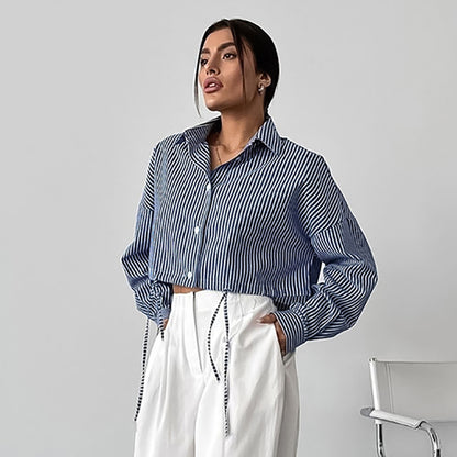 Floralia Striped Shirt