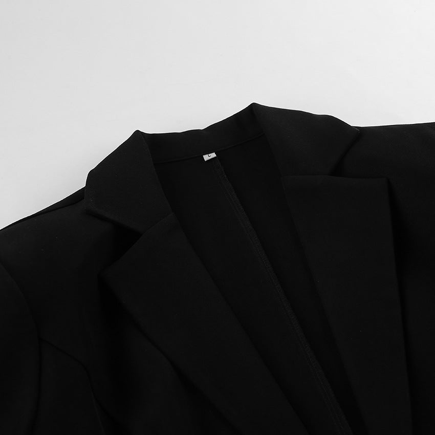 Iserelle Black Lace Office Blazer