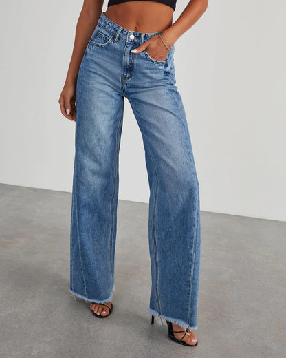 Adrienne Hem Jeans