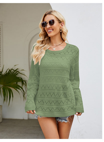 Azalea Loose Round Neck Sweater
