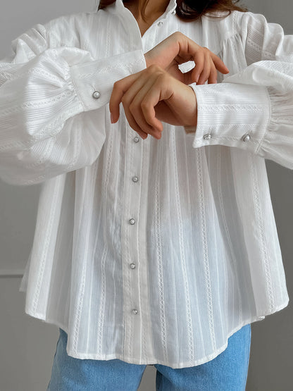 Daphora French Jacquard Shirt