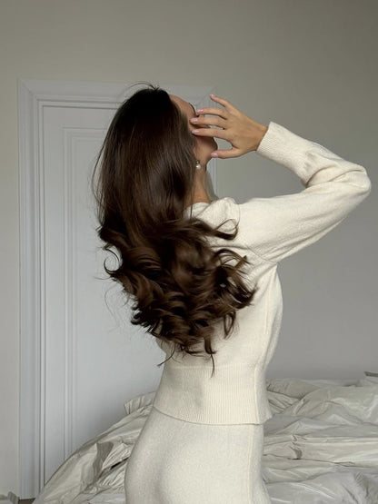 Vivica Sweater Straight Skirt Sets