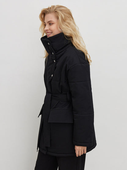 Evara Mid Length Cotton Padded Coat