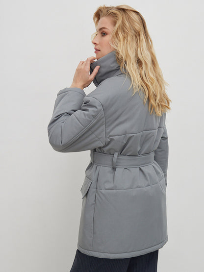 Evara Mid Length Cotton Padded Coat