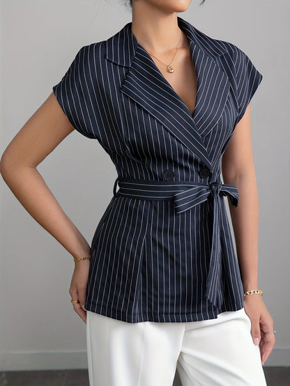 Theodora Short Sleeve Blazer