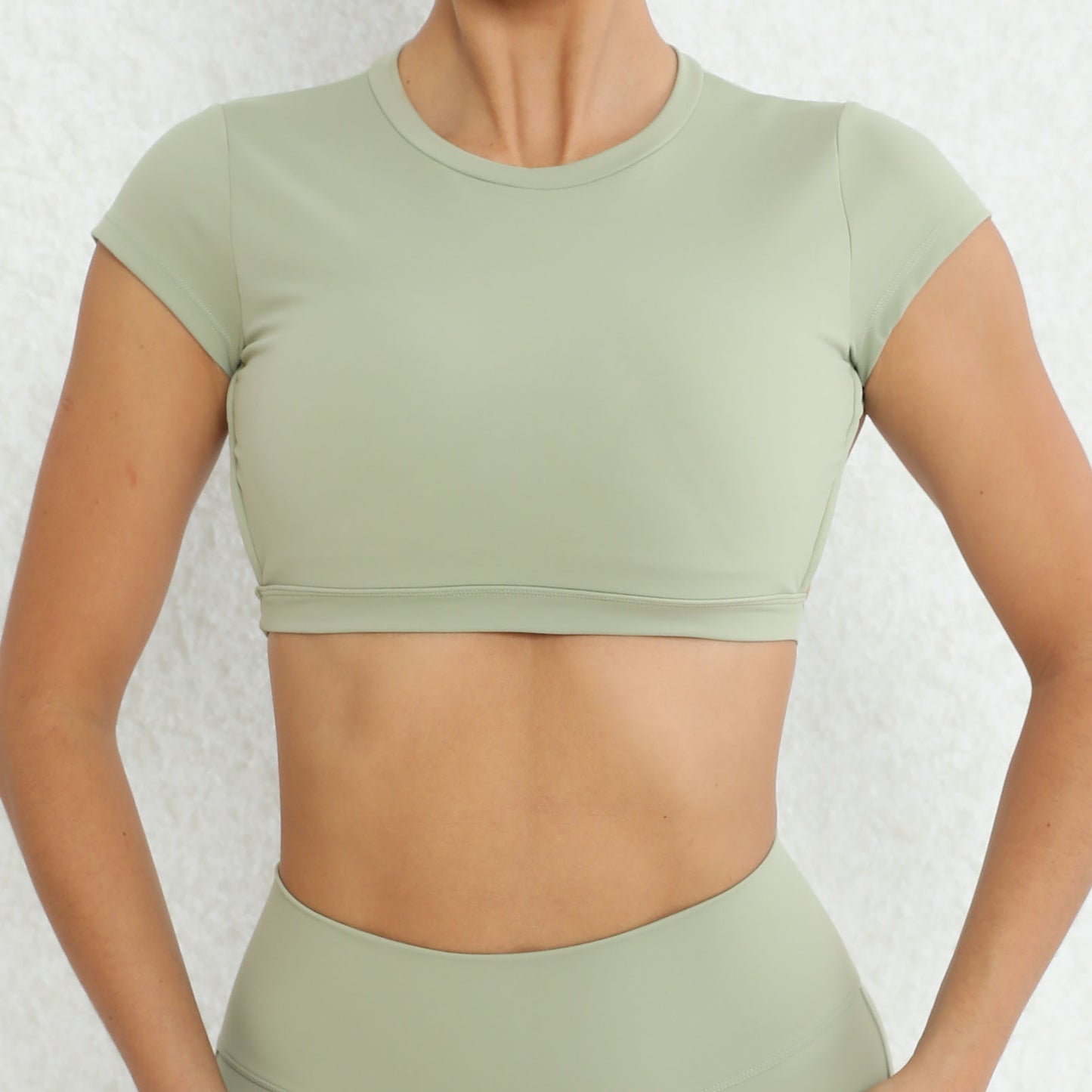 Brienne Yoga Bare Back T Shirt