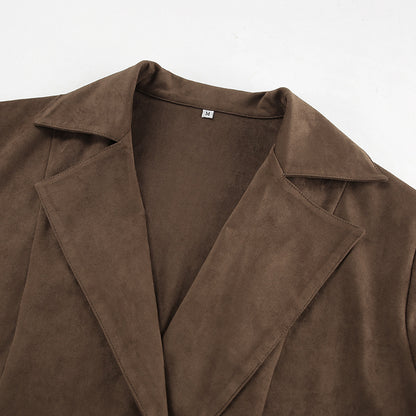 Orielle French Suede Coat