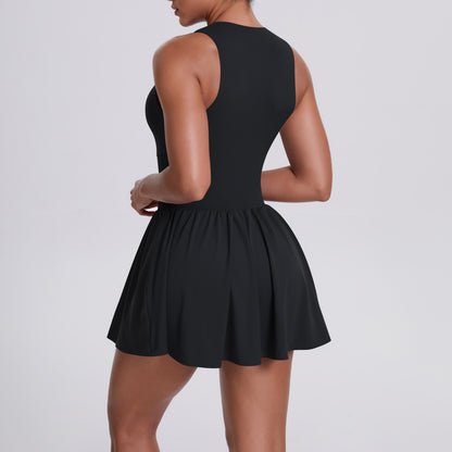 Zipped Tennis Dress