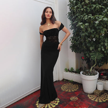 Nova Maxi Lace Dress