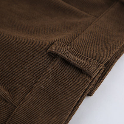 Arlisse Corduroy Skirt (Without Belt）
