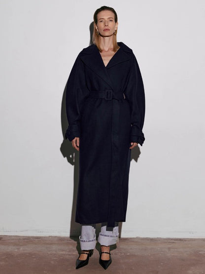 Orinée Baggy Woolen Coat