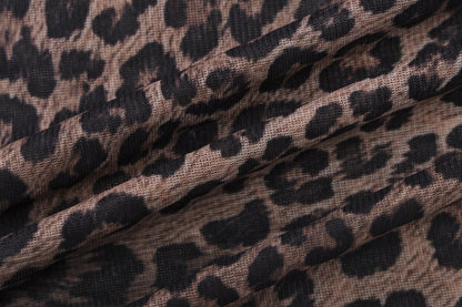 Sylvette Leopard Jumpsuit Dress