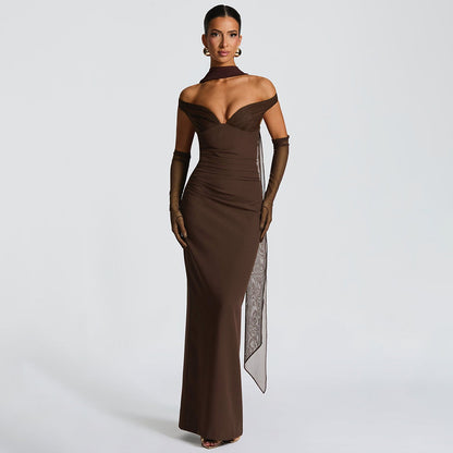 Loravine Sexy Backless Dress