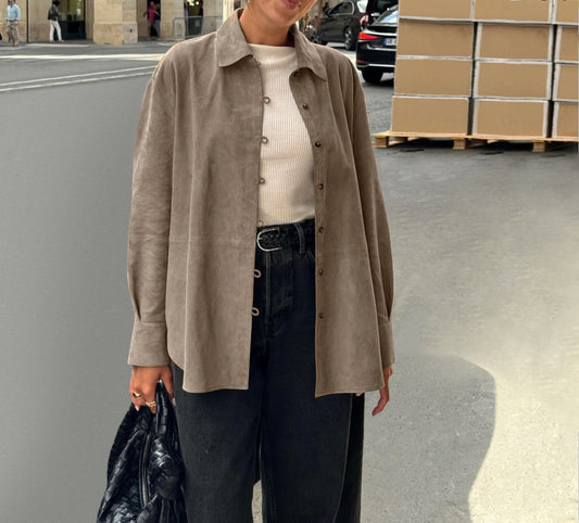 Nyssia Suede Shirt