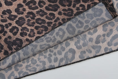 Sylvette Leopard Jumpsuit Dress