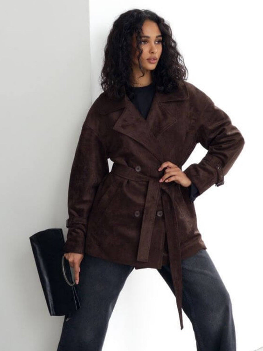 Riona Retro Suede Jacket