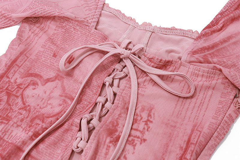 Aureline Retro Slim Dress