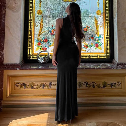 Anaïs Metal Button Dress