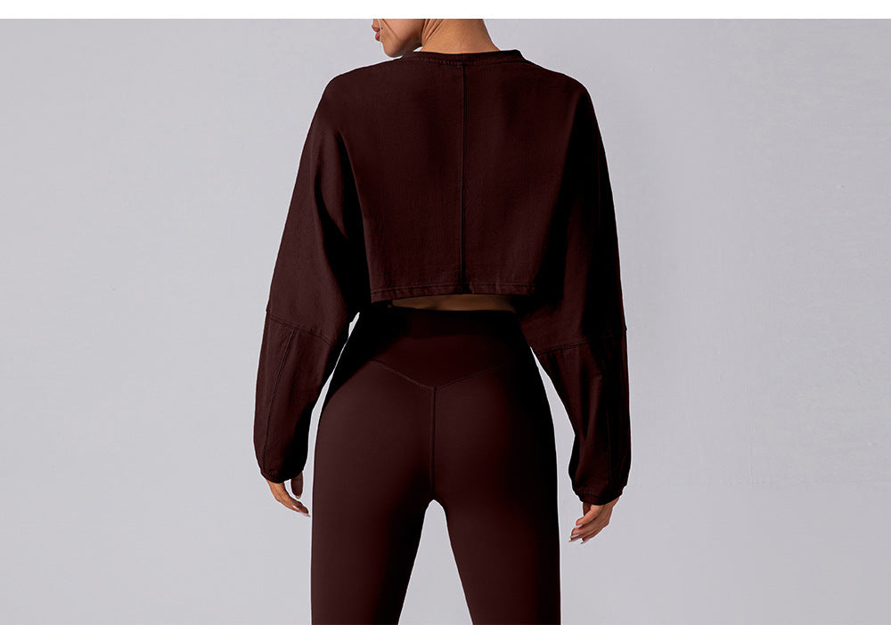 Vesaria Oversized Workout Top