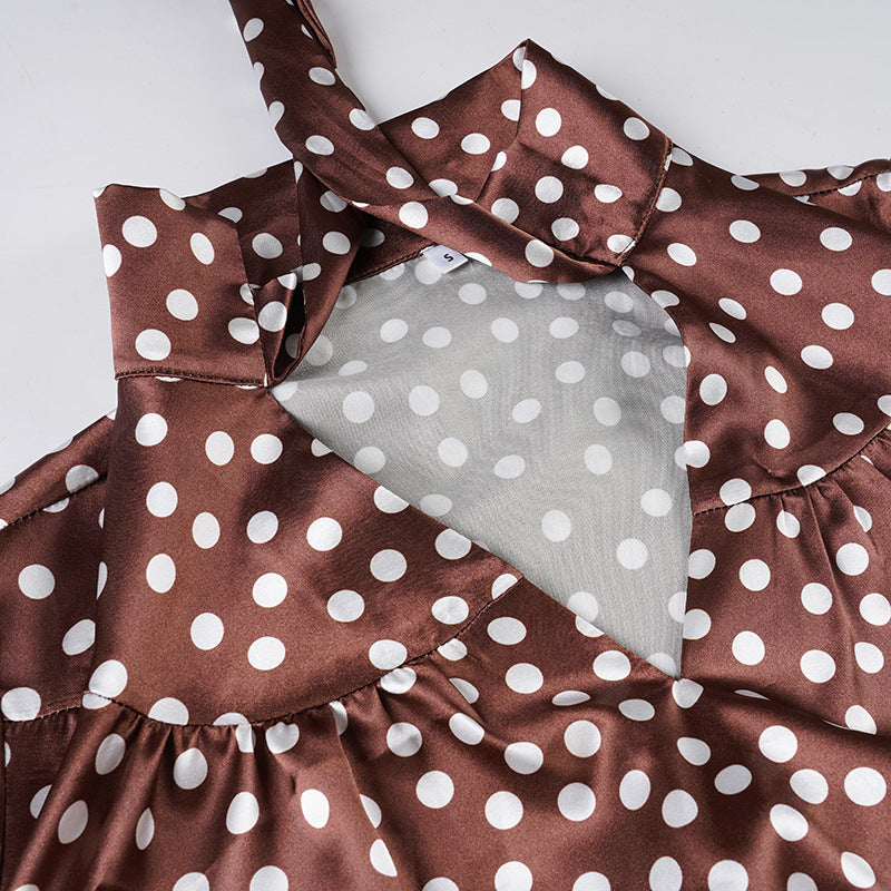 Lysel Elegance Polka Dot Blouse