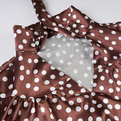 Lysel Elegance Polka Dot Blouse