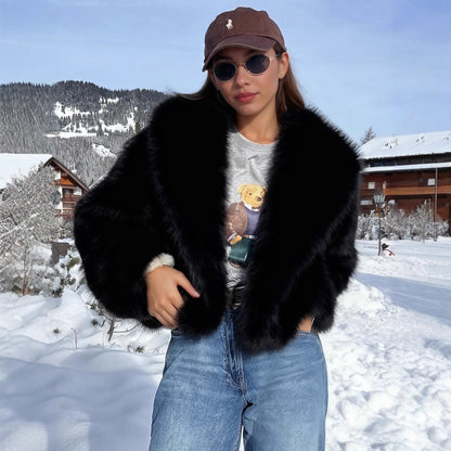 Aerin Faux Fur Overcoat