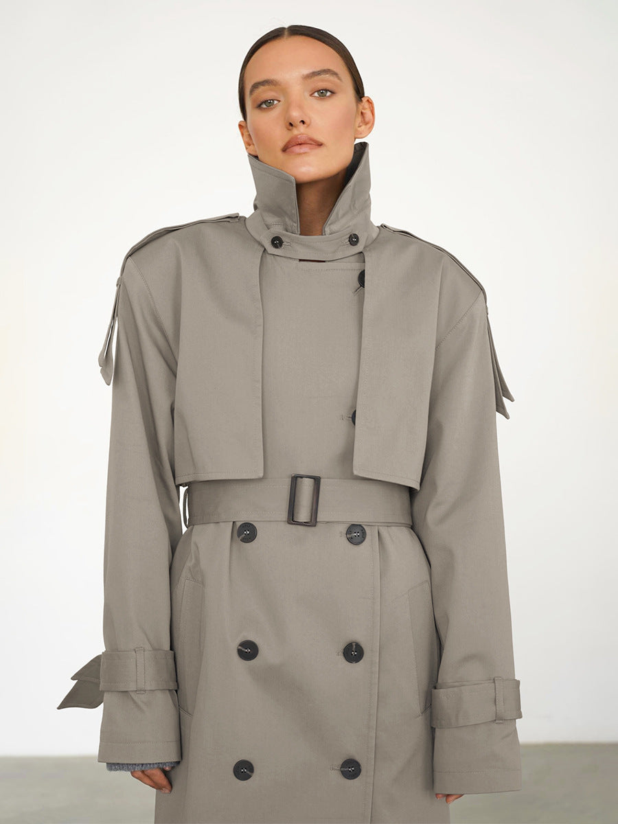 Elyseum Maxi Trench Coat