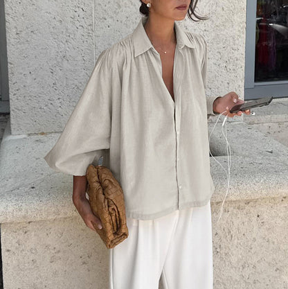 Larkspur Loose Shirt