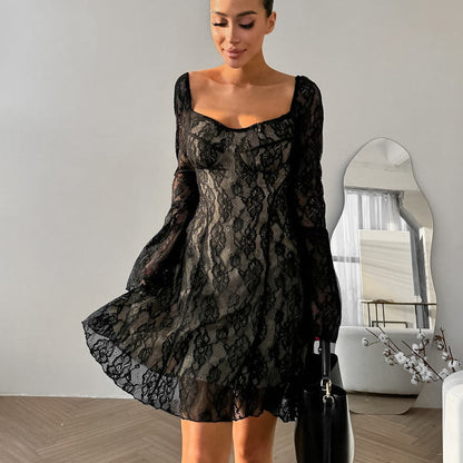 Hestara French Lace Dress