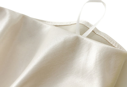 Dahliana Satin Maxi Skirt