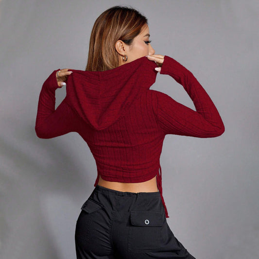 Geneviève Red Short Hood