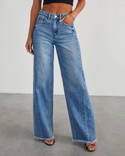 Adrienne Hem Jeans