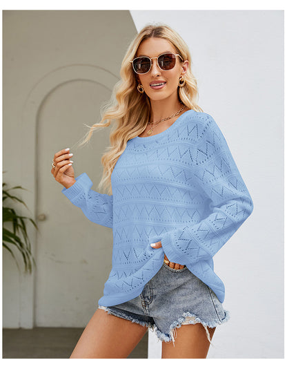 Azalea Loose Round Neck Sweater
