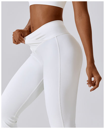 Sorvelle Cross High Waist Yoga Pants