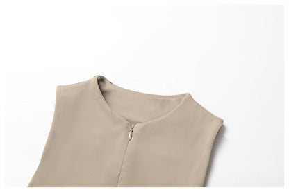 Stand Collar Tennis Dress