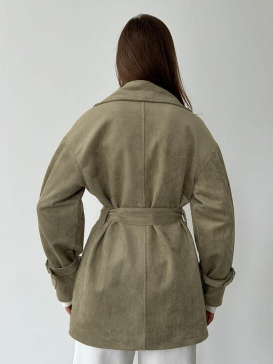 Riona Retro Suede Jacket