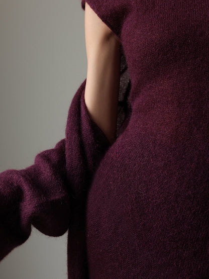 Sablea Knitted Cardigan & Dress Set