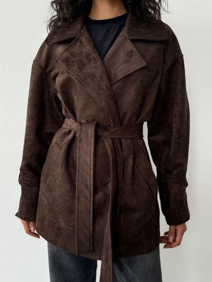 Riona Retro Suede Jacket