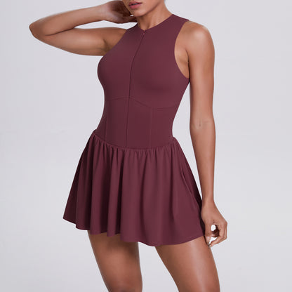 Zipped Tennis Dress