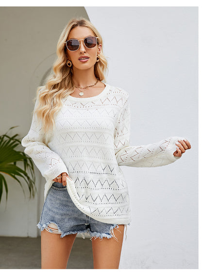 Azalea Loose Round Neck Sweater