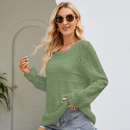 Azalea Loose Round Neck Sweater