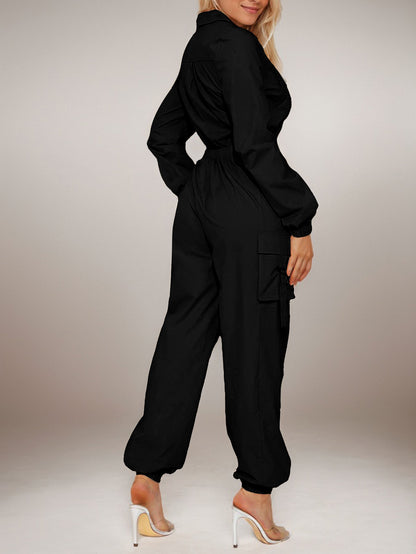 Caelis Zipper Jumpsuit