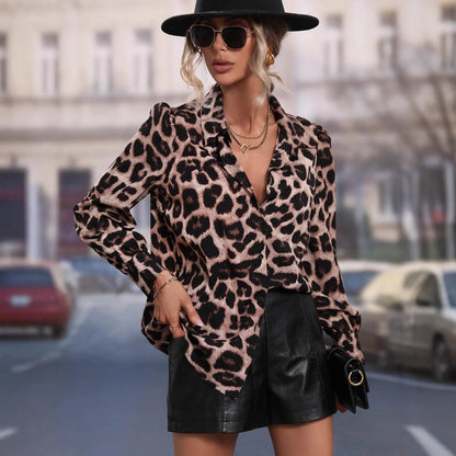 Noriane Leopard Print Shirt