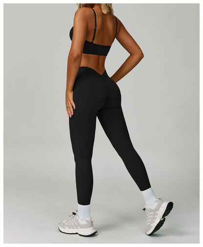Estelle Peach Hip Yoga Pants