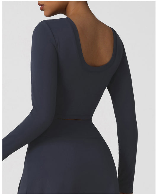 Erynia Backless Yoga Top