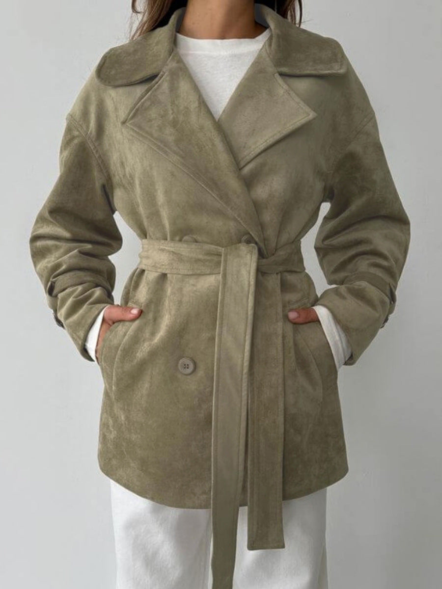 Riona Retro Suede Jacket