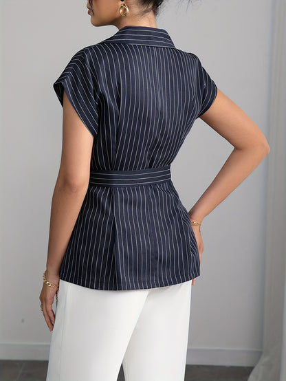Theodora Short Sleeve Blazer