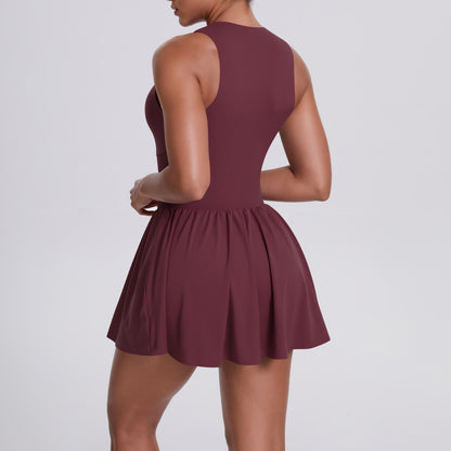 Zipped Tennis Dress